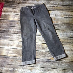 J.Jill slim leg gray jeans 👖